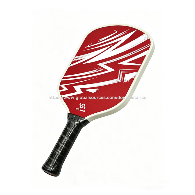 Thermoformierte Kevlar Carbonfaser Pickleballschläger mit 16mm Polypropylen-Wabenkern