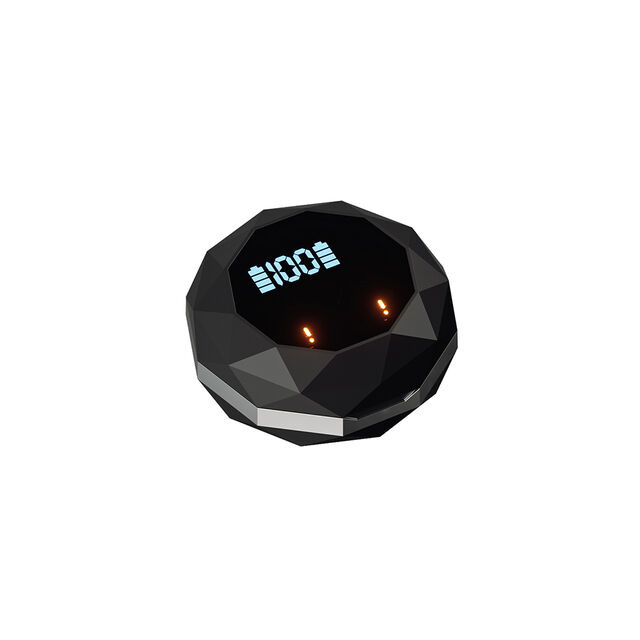 NY-218 Casques Mini Intra-Auriculaires Confortables avec Affichage Numérique, Longue Durée de Vie, pour le Sommeil