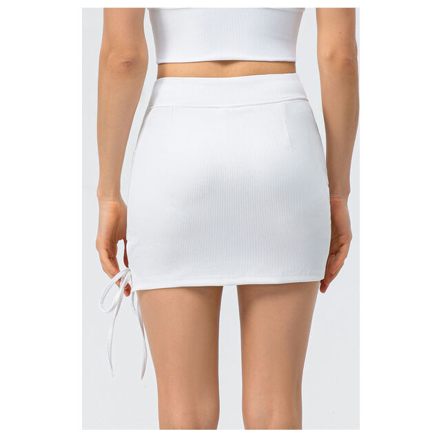 Nuevo mono de golf OEM para mujer, vestido de tenis forrado con pantalones cortos y bolsillo oculto, ropa deportiva para correr al aire libre