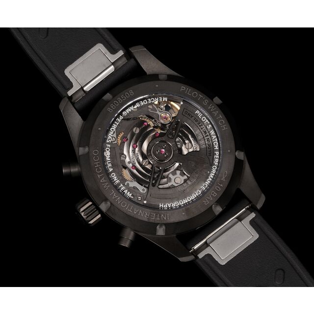 IWC Herrenuhr, Neues Luxusmodell, Marke Portugieser Pilot Schaffhausen IWC3777, Schwarzes Zifferblatt, Saphirglas, Mechanische Uhr