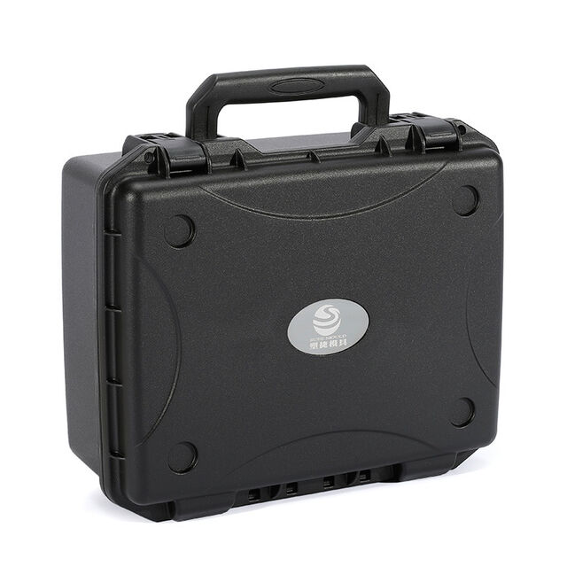 Caja de herramientas de metal para camioneta, Caja de herramientas de metal para el hogar, Caja de herramientas de metal con recubrimiento en polvo, Caja de herramientas de metal pequeña