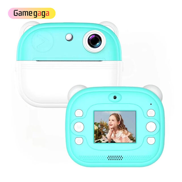 Cámara de Impresión Instantánea X Q9 para Niños, 48MP HD, Pantalla IPS de 2 pulgadas, Impresora Térmica de Juguete con Grabadora de Video para Colorear DIY Infantil