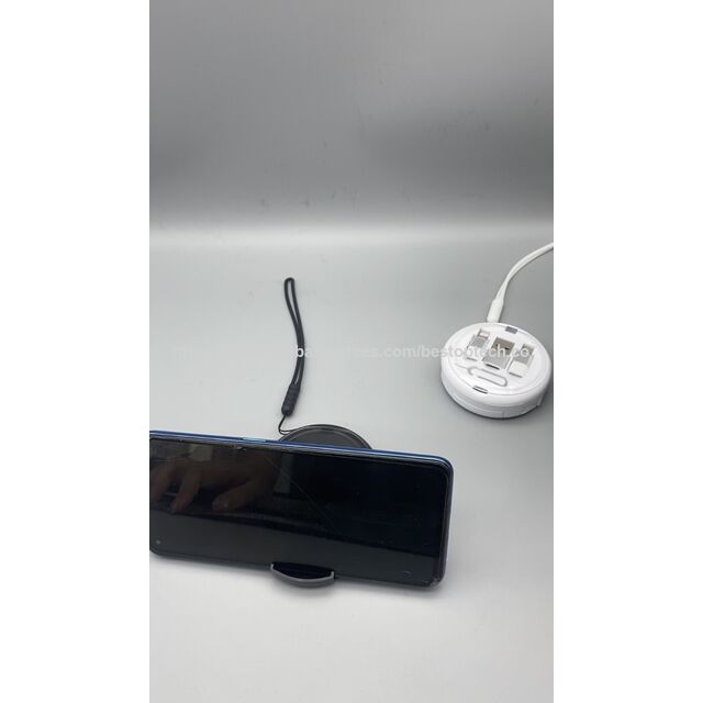 Câble Rétractable Type C 240W Charge Rapide Nouvelle Technologie 2026 avec Support Mobile et Boîte de Rangement pour Appareils Modernes