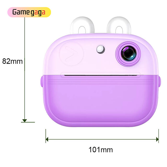 Cámara de Impresión Instantánea X Q9 para Niños, 48MP HD, Pantalla IPS de 2 pulgadas, Impresora Térmica de Juguete con Grabadora de Video para Colorear DIY Infantil