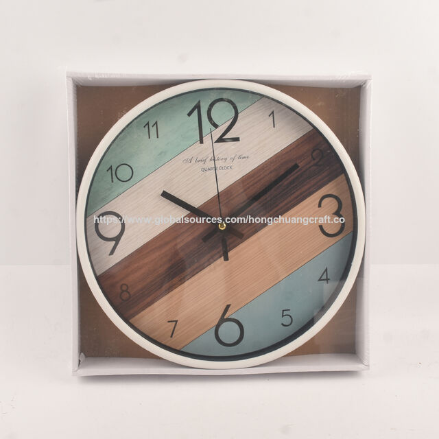 Horloge Murale Moderne Design Acrylique, Mouvement Silencieux à Balayage, Affichage Numérique pour Salon et Décoration d'Intérieur