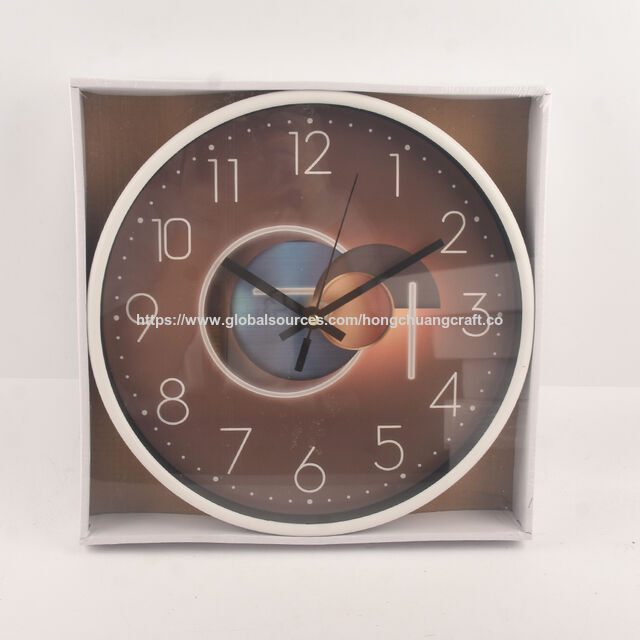 Horloge Murale Moderne Design Acrylique, Mouvement Silencieux à Balayage, Affichage Numérique pour Salon et Décoration d'Intérieur