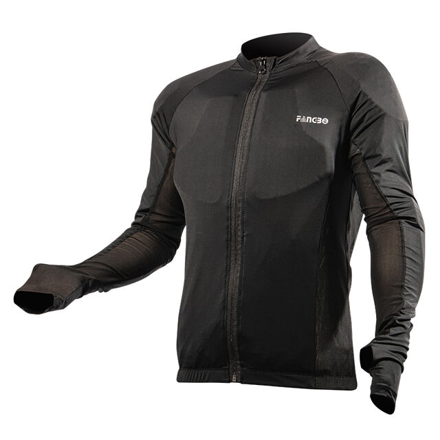 Combinaison de Moto Unisexe avec Protections Airflow, Protection Anti-Choc pour Moto Enduro, Équipement de Protection Confortable en Mesh Respirant pour l'Été