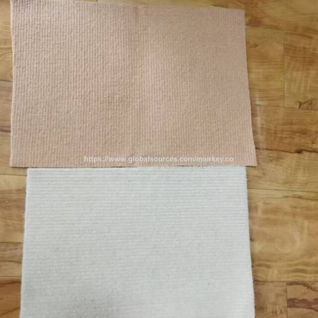 Alfombra de suelo lisa y sólida de alta calidad de 300g no tejida