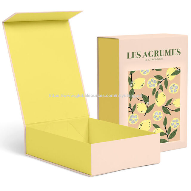 Cajas de Regalo Plegables de Lujo con Tapa Magnética, Caja Rígida de Cartón Duro Personalizada para Empaquetado