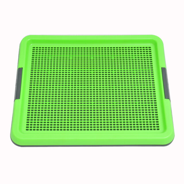 Fabricant de toilettes pour chiens colorées, toilettes pour animaux de compagnie d'intérieur, plateau à grille étanche, grand espace pour chiots, éducateur de propreté, fournitures pour animaux de compagnie