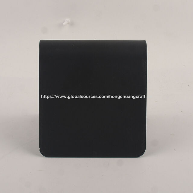 Réveil Minimaliste en Métal Blanc et Noir pour Bureau et Table, Design Moderne pour Décoration de Salon et de Maison