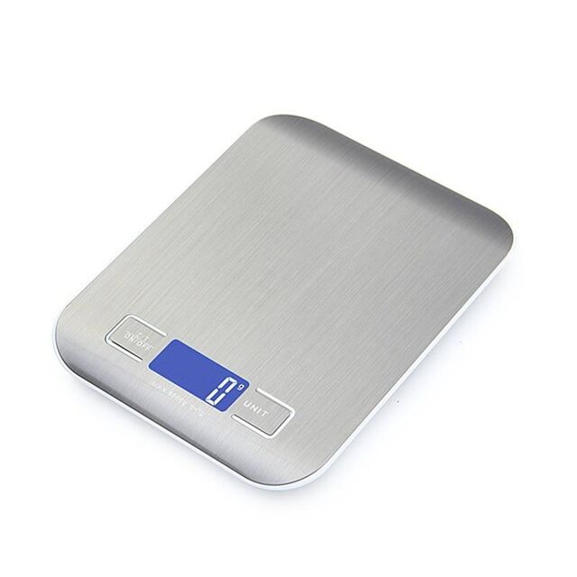 Balança Digital de Cozinha Multifuncional Portátil de Aço Inoxidável de 5kg para Clientes Atacadistas - Balança Eletrônica Inteligente