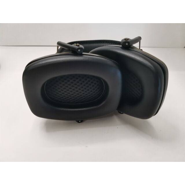 Casque Pliable à Réduction de Bruit, Casque de Chasse et de Jeu avec Oreillettes en Silicone pour Jeux de Guerre CS en Extérieur