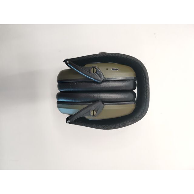 Casque Pliable à Réduction de Bruit, Casque de Chasse et de Jeu avec Oreillettes en Silicone pour Jeux de Guerre CS en Extérieur