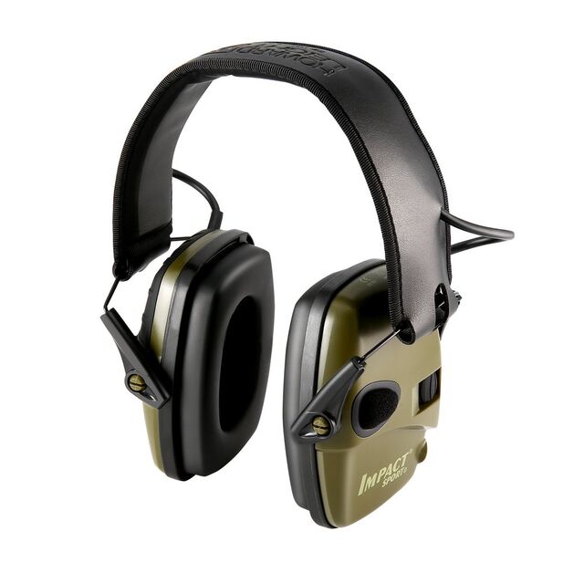 Casque Tactique CS Gaming, Casque de Chasse Pliable en Silicone avec Réduction du Bruit et Capture Sonore
