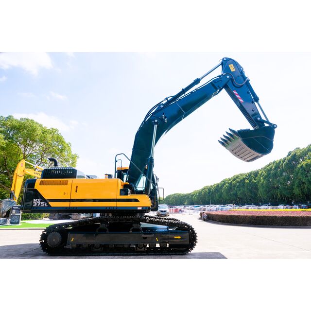 Nouvelle Marque Coréenne Excavatrice à Chenilles 37,8 Tonnes 38 Tonnes HX375L - Pelle Chenille en Stock et Haute Efficacité