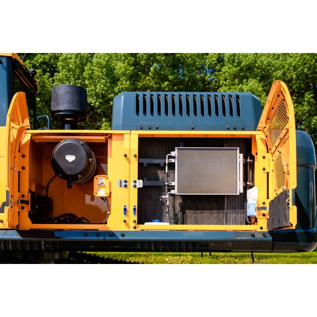Corée Marque Nouvelle Pelle Chenille 37,8 Ton 38 Ton HX375L Pelle Chenillée en Stock