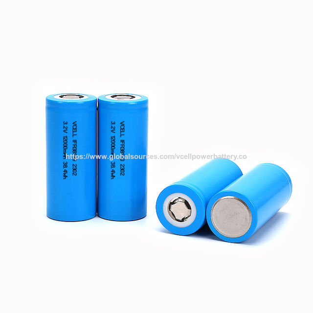 VCELL/OEM Deep Cycle IFR38910 3.2V 12Ah Lifepo4 Batterie mit PCM für Elektrofahrzeuge, Solarleuchten, USV, Off-Grid Energiespeicher