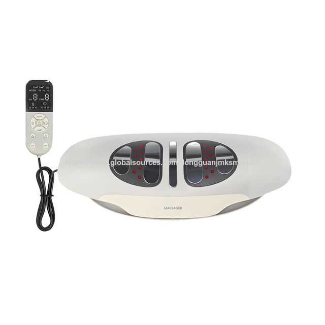 Elektrischer Lendenwirbel-Massager mit EMS-Impulstraktion, Airbag, Heizung, Vibration und einstellbarer Krümmung