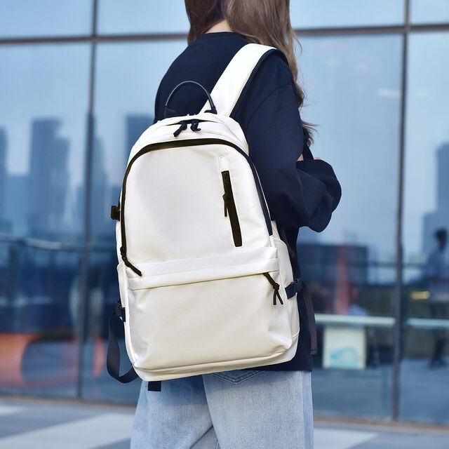 Mochila Unisex de Gran Capacidad, Diseño Moderno e Impermeable para Estudiantes de Secundaria y Universidad, Uso Casual en Pareja
