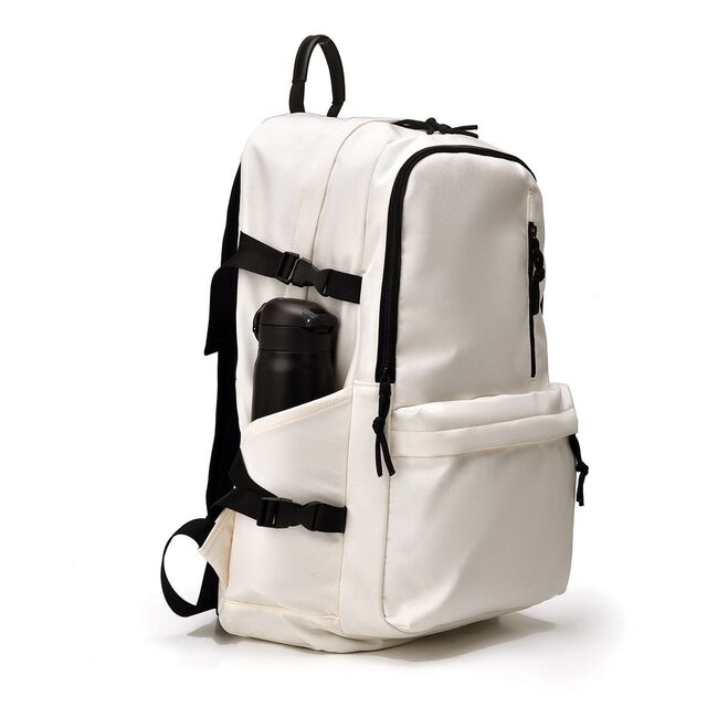 Mochila Unisex de Gran Capacidad, Diseño Moderno e Impermeable para Estudiantes de Secundaria y Universidad, Uso Casual en Pareja