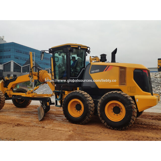 China Hocheffizienter Hydraulik-Motorgrader 4215D für Straßenbau
