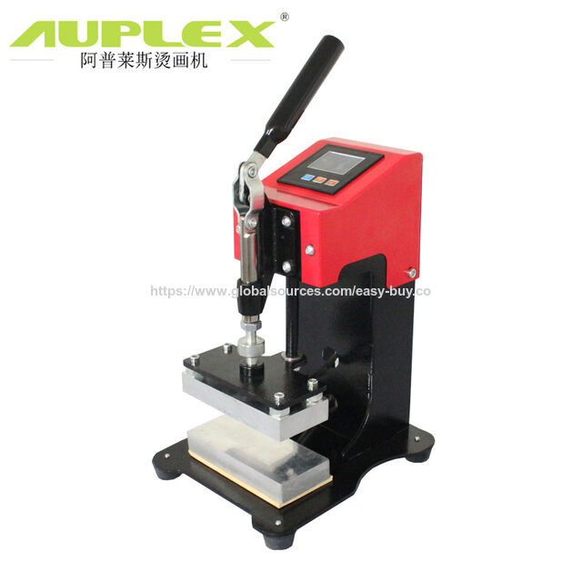 Machines de marquage à chaud entièrement automatiques, double station pneumatique, machine d'impression par transfert thermique, type coulissant supérieur Shangcheng