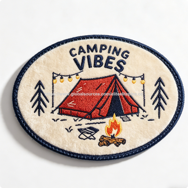 Parche de Aventura Bordado Ecológico Personalizado - Termoadhesivo/Cosible en Lona para Mochilas, Chaquetas, Gorras y Equipamiento Táctico