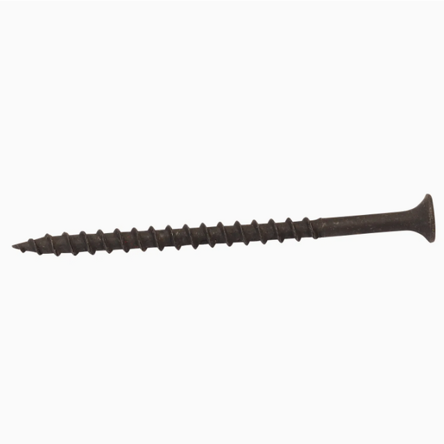 Tornillo para Drywall C1022 con Recubrimiento de Fosfato Negro, Rosca Gruesa y Rosca Fina, 3.5x25mm