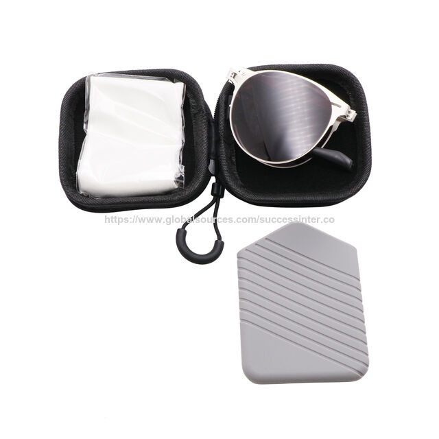 Lunettes de soleil aviateur pliantes élégantes, monture en métal légère et durable, objectif UV400, design compact et portable, élégantes et confortables