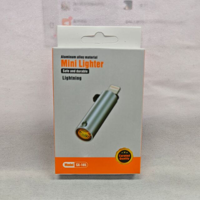 Beliebter Blitzadapter, sicherer und langlebiger Mini-Feuerzeug aus Aluminiumlegierung