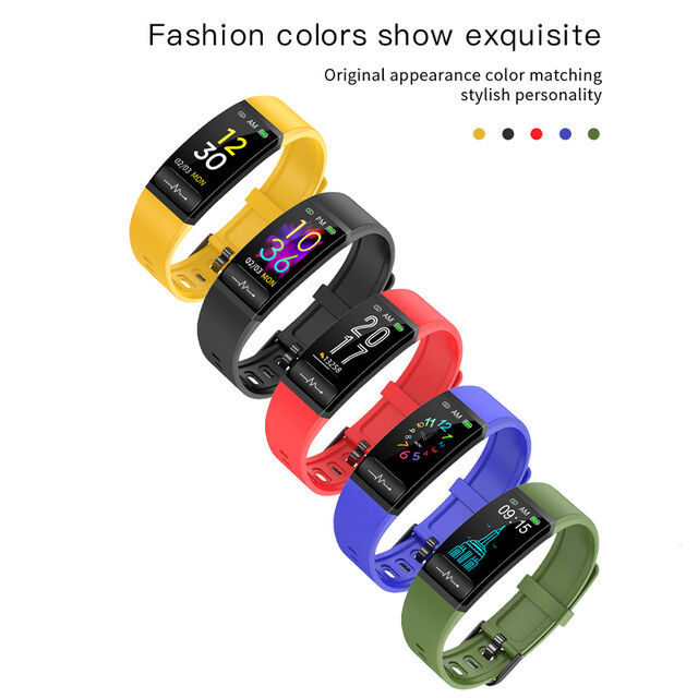 IP68 Fitness-Armband mit EKG & PPG, Nordic N52832 Wearable, Smartwatch