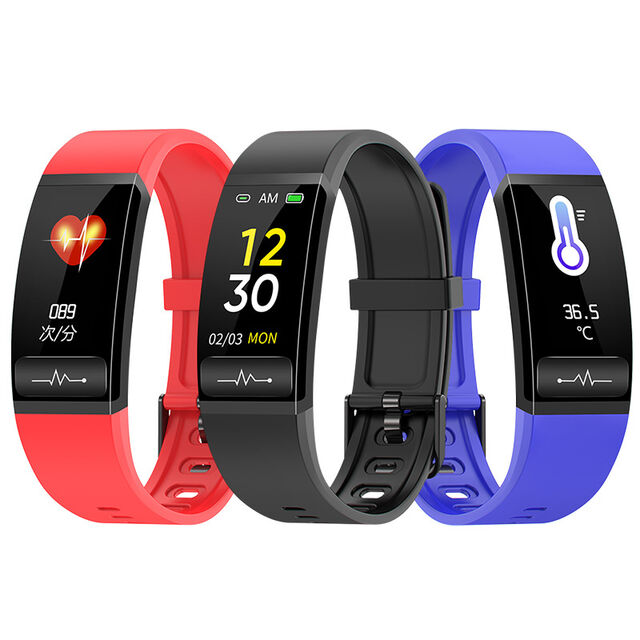 IP68 Fitness-Armband mit EKG & PPG, Nordic N52832 Wearable, Smartwatch
