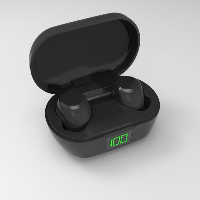 Earphone TWS 6.0 Bluetooth Tahan Air In Ear, Earbuds Nirkabel Handsfree