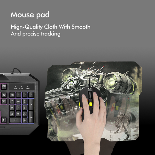 Wesdar Tapis de Souris Gaming Haute Qualité