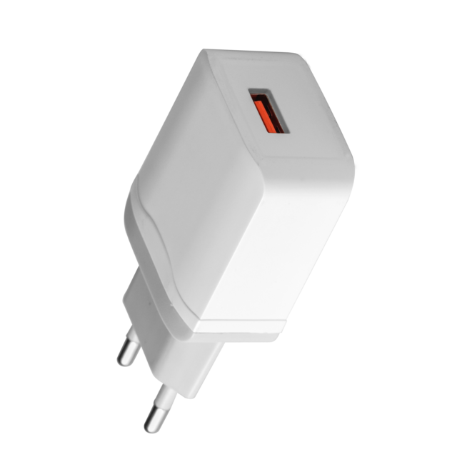 شاحن ABS ويسدار شحن سريع للاستخدام المنزلي للهواتف المحمولة وأجهزة USB الأخرى