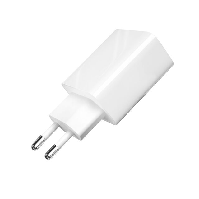 Pengisi Daya Cepat PD 18W Colokan EU, Output Tipe-C Tunggal, 110-220V, Pengisi Daya untuk Ponsel iPad