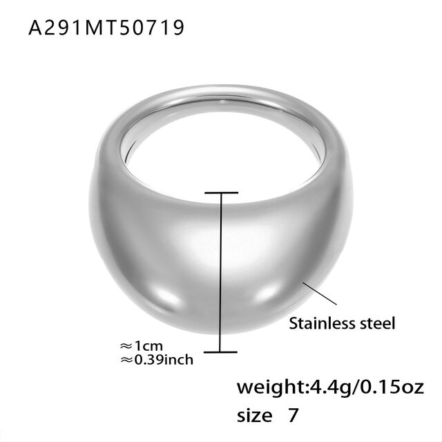 Anillos de cóctel con diseño abierto hueco, anillo de nudillo, acero de titanio 18K, anillo para dedo índice