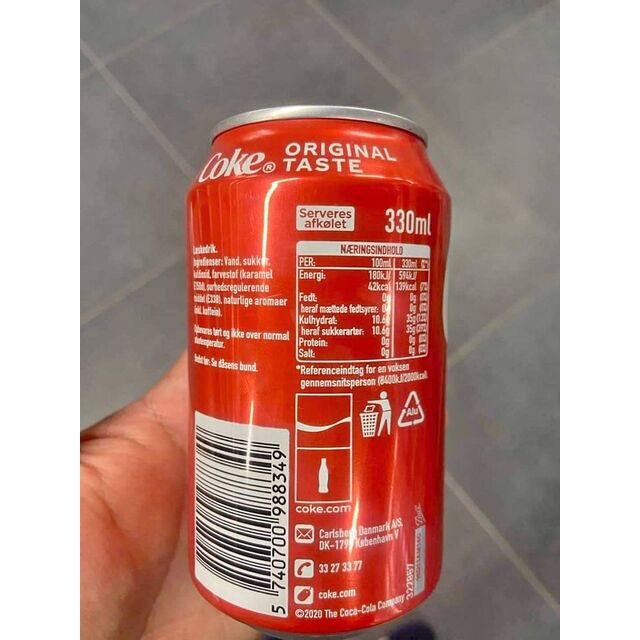 Coca-Cola Latas e Garrafas de 330ml