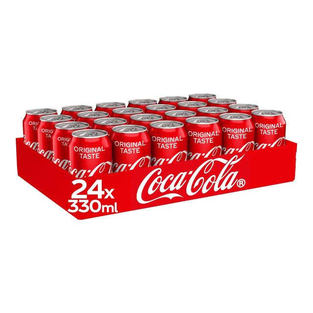 Coca-Cola Latas e Garrafas de 330ml