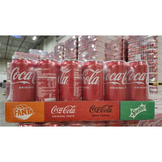 Coca-Cola Latas e Garrafas de 330ml