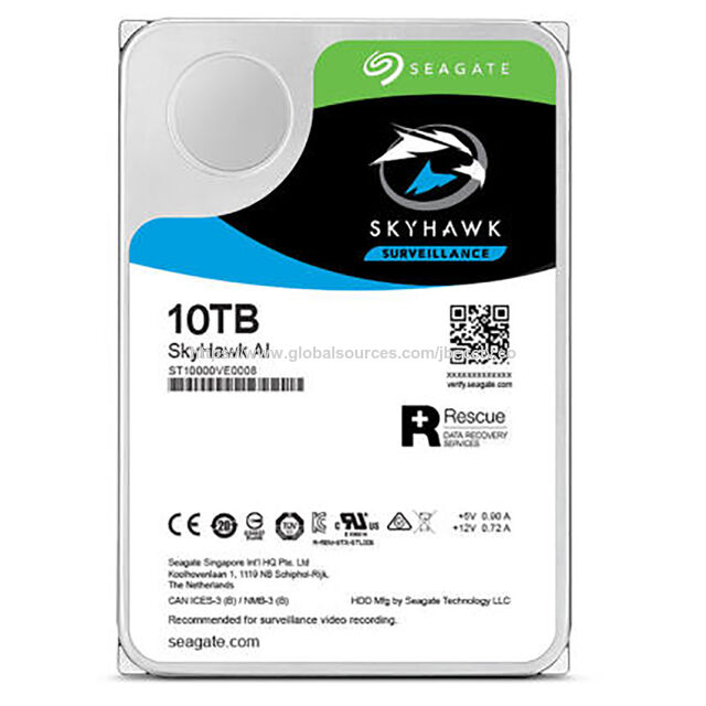 Preço de Fábrica Disco Rígido de Vigilância de 3,5 polegadas 14TB Série Skyhawk 7200 RPM SATA3 Buffer de Dados 256MB, Suporte OEM/ODM