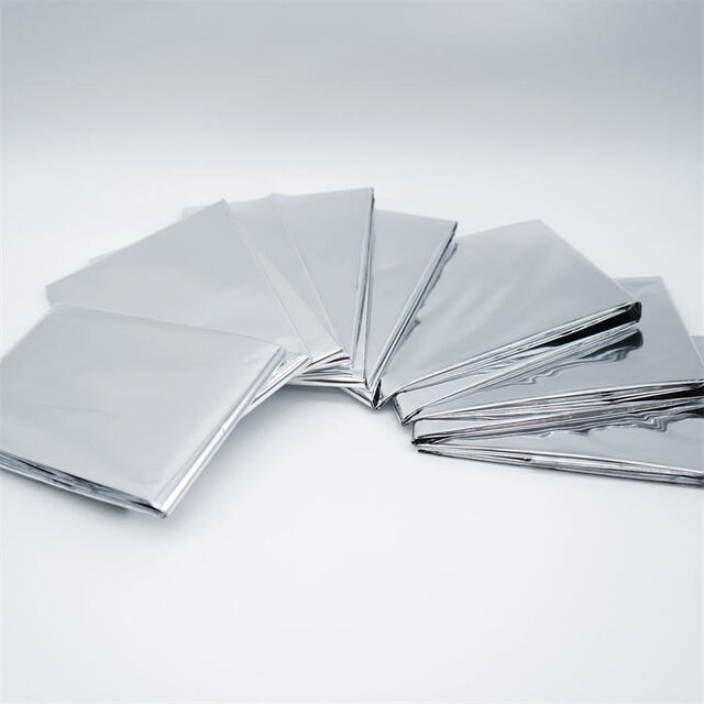 Manta Térmica de Emergencia Ligera de Primeros Auxilios, Manta de Rescate Segura de Papel de Aluminio Impermeable