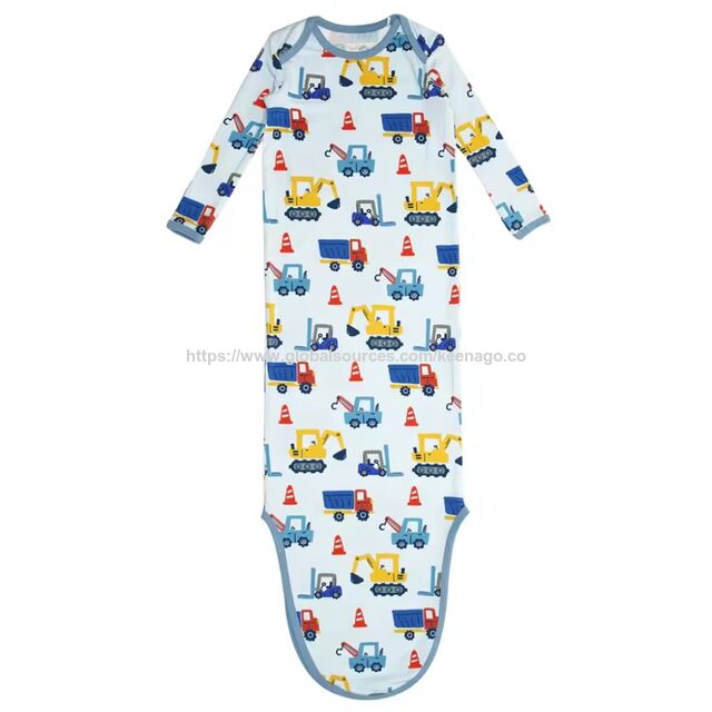 Custom 95% Bamboo 5% Spandex High Quality Eco-friendly Strawberry Printed Bamboo Baby Swaddle Sleeping Bag