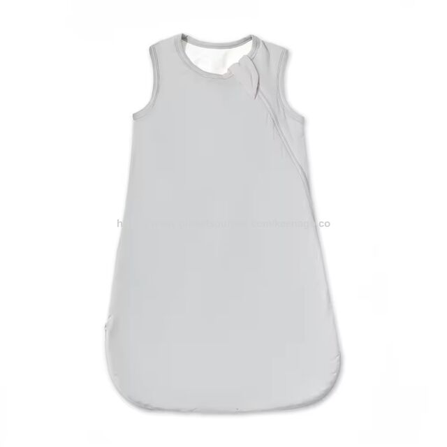 Fabricante de Fábrica Recién Nacido 0.5 1.0 Tog Envoltura de Pañales con Cremallera de Doble Sentido Bolsa de Dormir de Bambú Saco de Dormir para Bebé