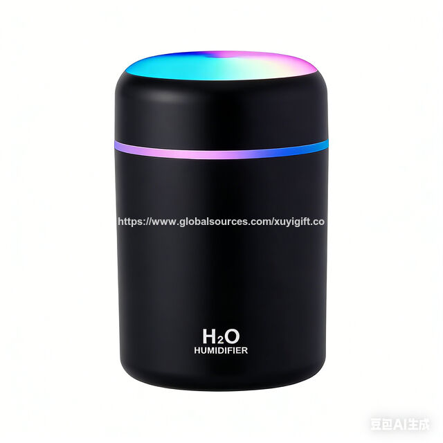 Humidificador Multifuncional USB, Mini Humidificador Portátil de Escritorio para Uso en Interiores, Hogar y Coche