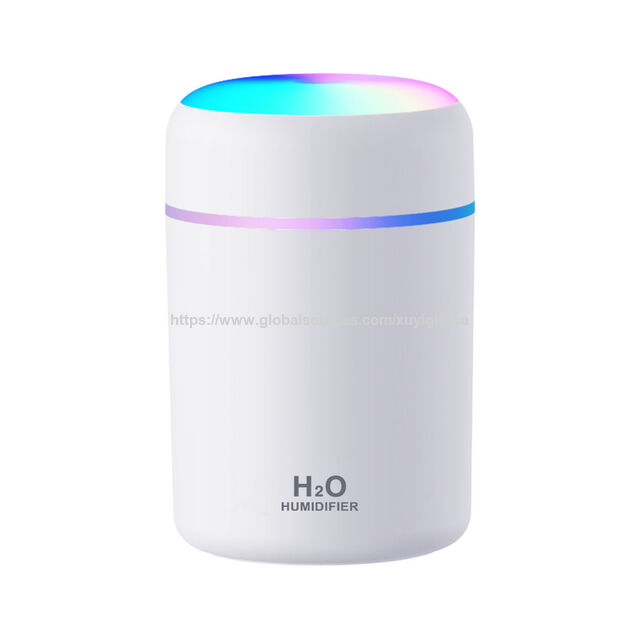 Humidificador Multifuncional USB, Mini Humidificador Portátil de Escritorio para Uso en Interiores, Hogar y Coche