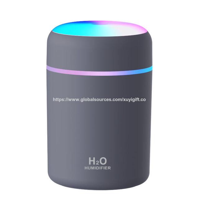 Humidificador Multifuncional USB, Mini Humidificador Portátil de Escritorio para Uso en Interiores, Hogar y Coche
