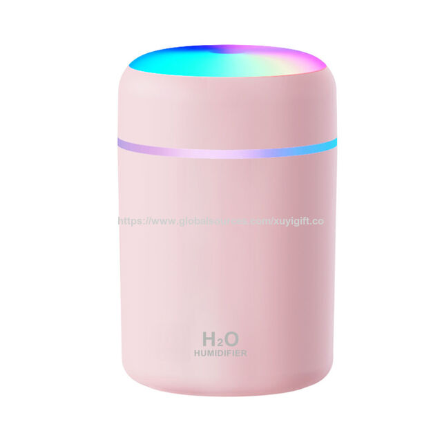 Humidificador Multifuncional USB, Mini Humidificador Portátil de Escritorio para Uso en Interiores, Hogar y Coche