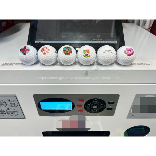 Impresora de Bolas de Golf Inalámbrica con Nueva Tecnología de Impresión, APP Móvil, Personaliza 12 Bolas de Golf en 3 Minutos